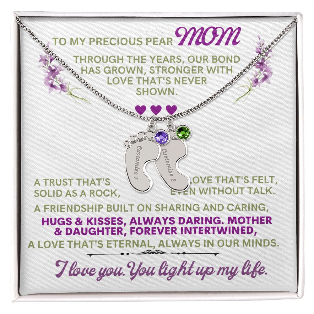 To my mom to thank her for everything.