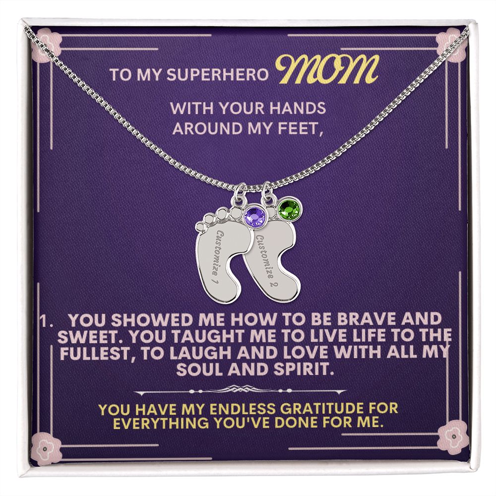 To my mommy, thank you.