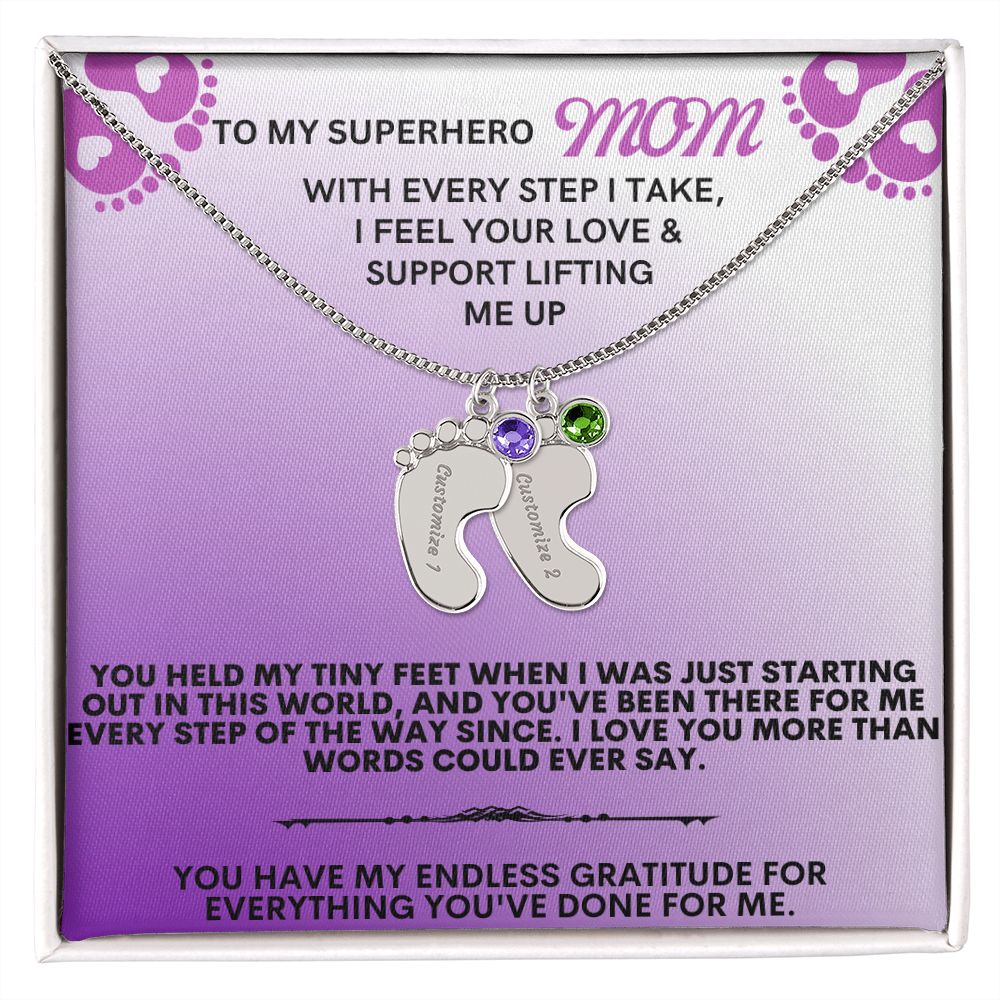 To my mommy, thank you.