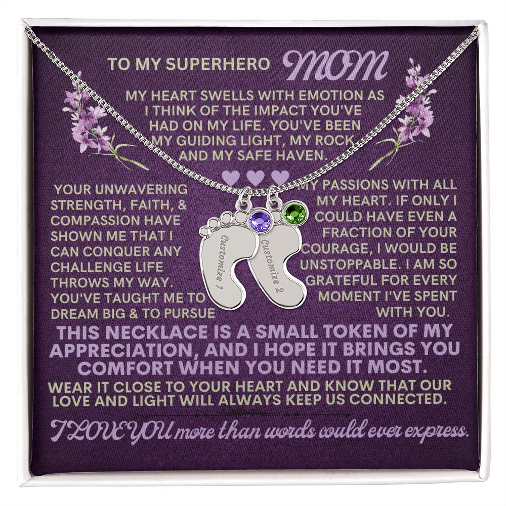 To my mom to thank her for everything.