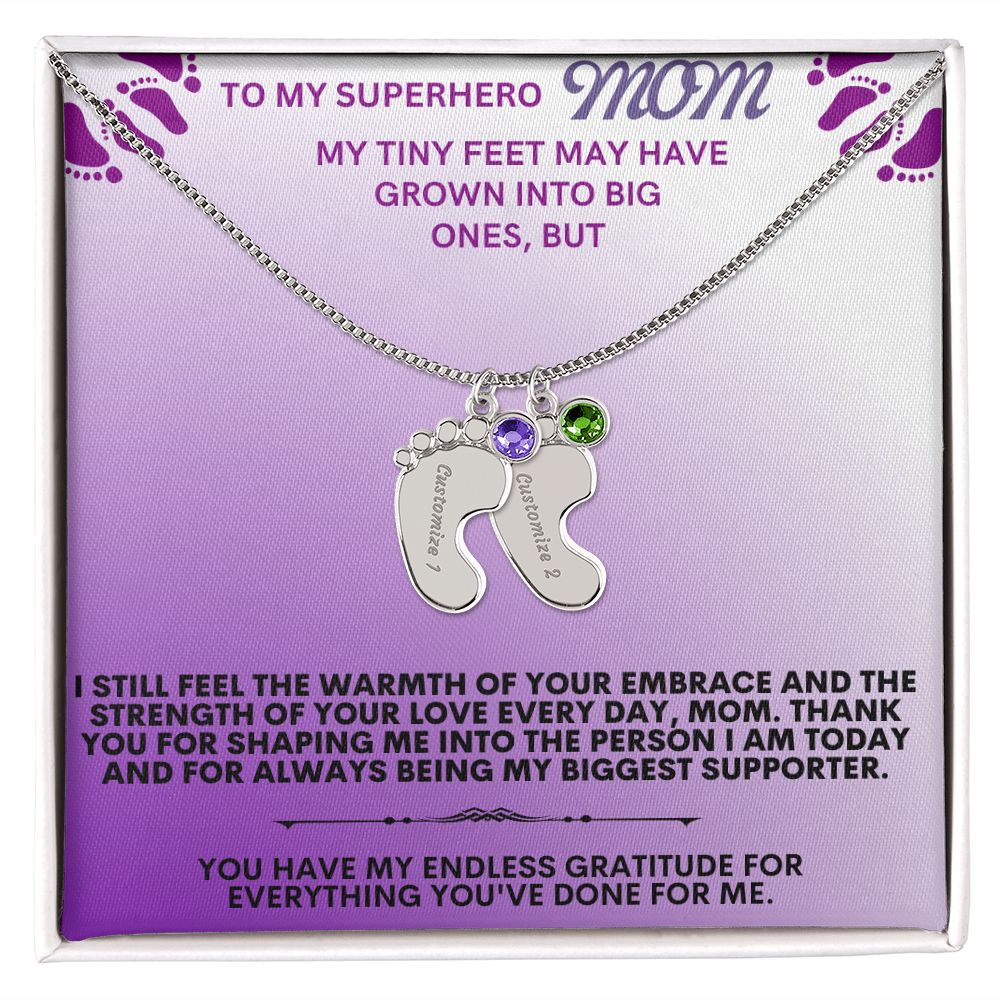 To my mommy, thank you.