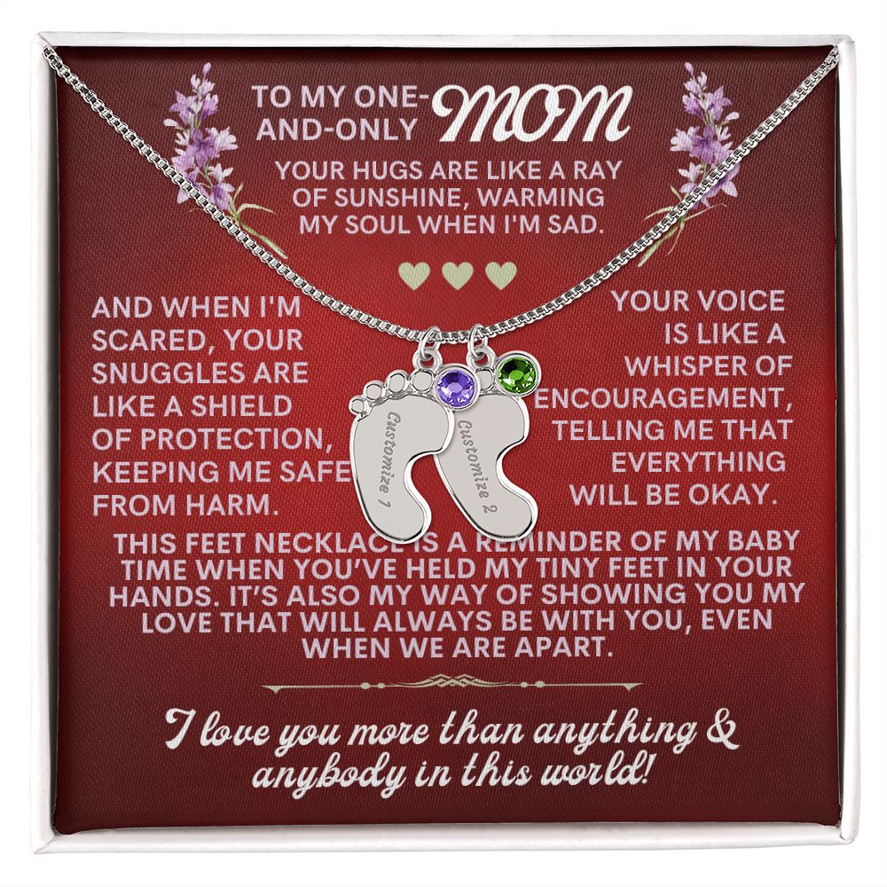 Mom, I love you more than anything &  anybody in this world!