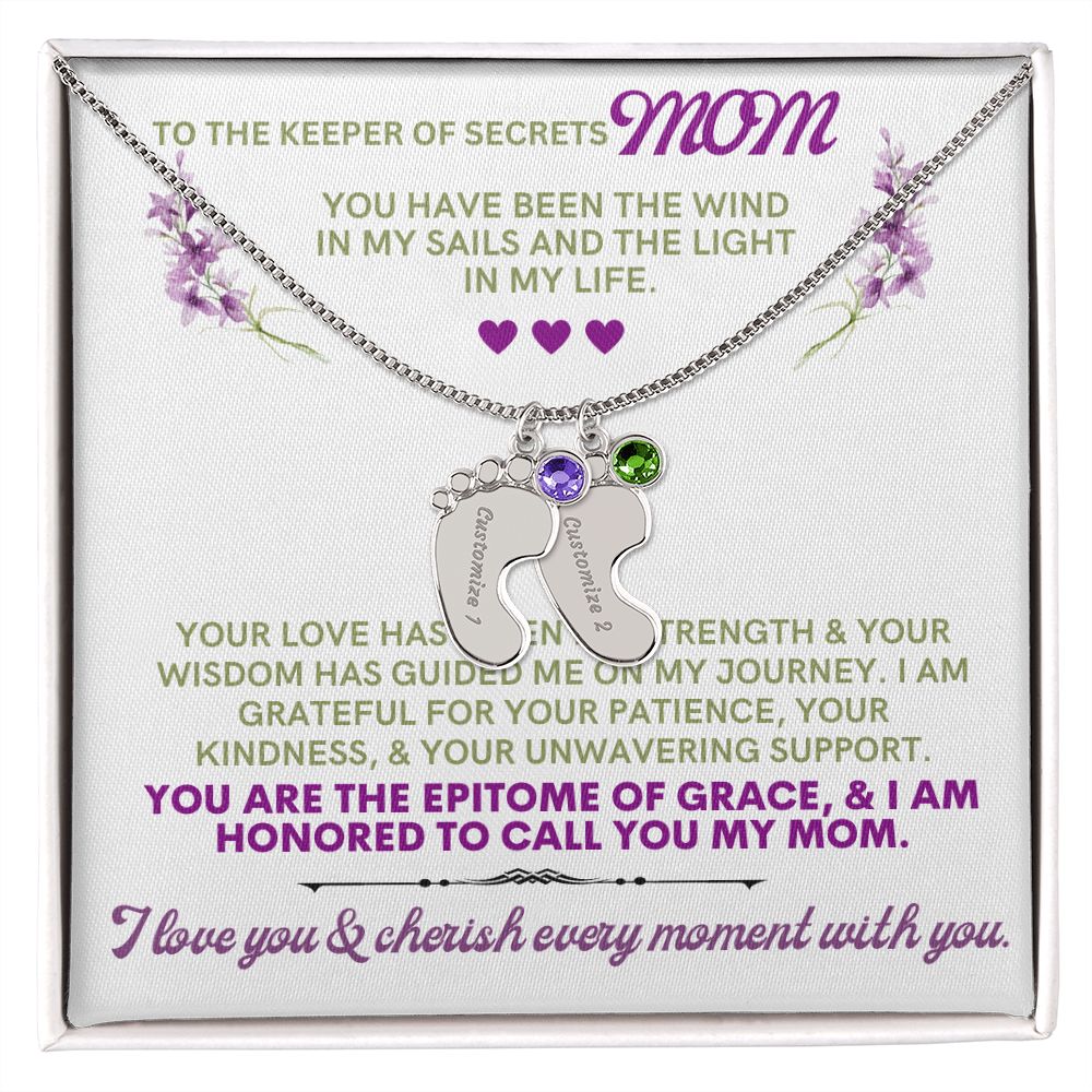 To my mom to thank her for everything.