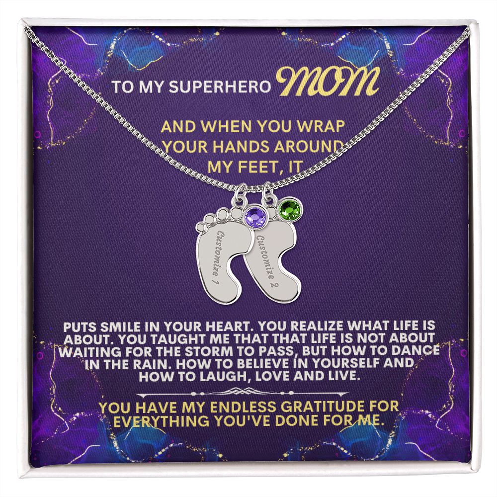 To my mommy, thank you.