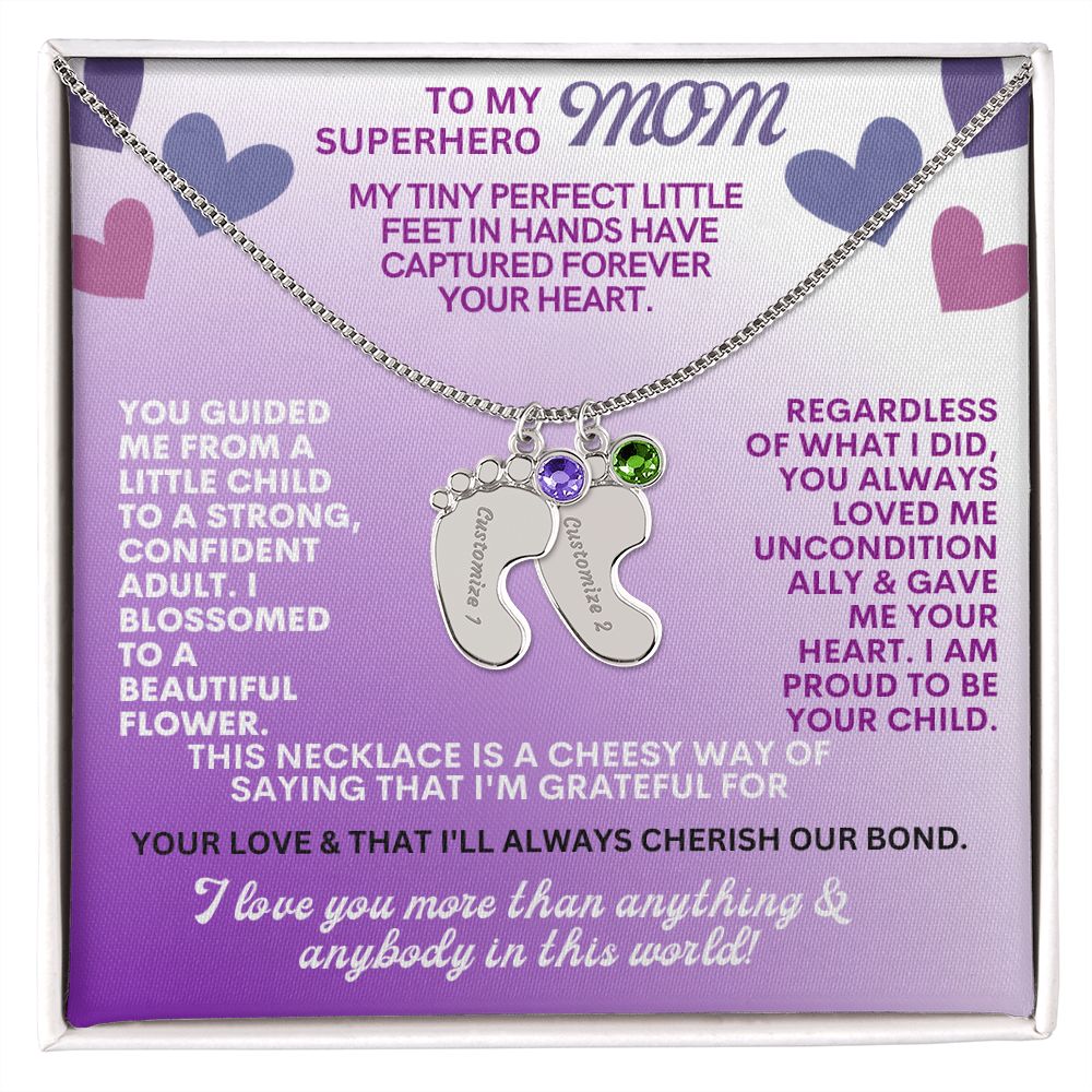 Mom, I love you more than anything &  anybody in this world!