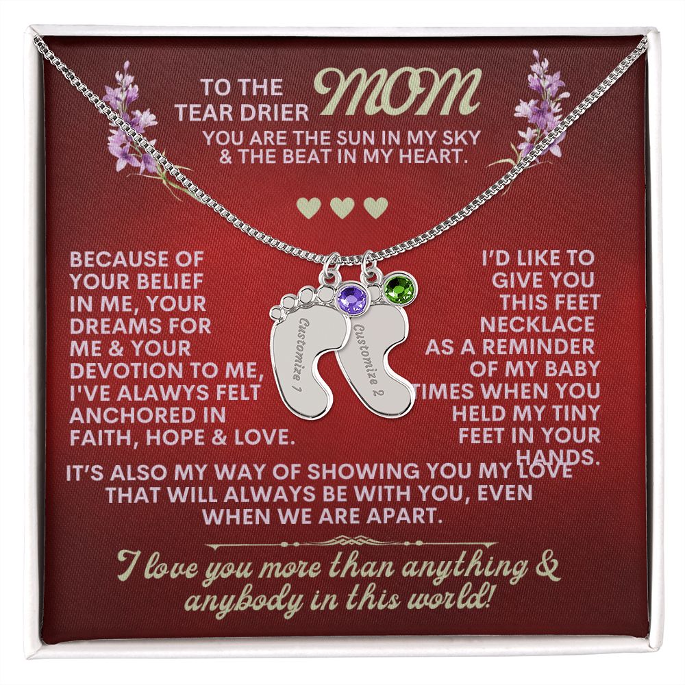 Mom, I love you more than anything &  anybody in this world!