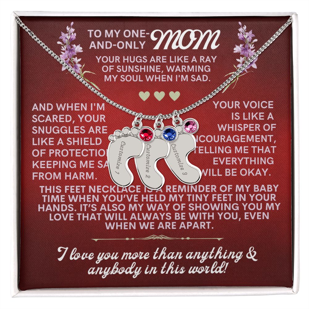 Mom, I love you more than anything &  anybody in this world!