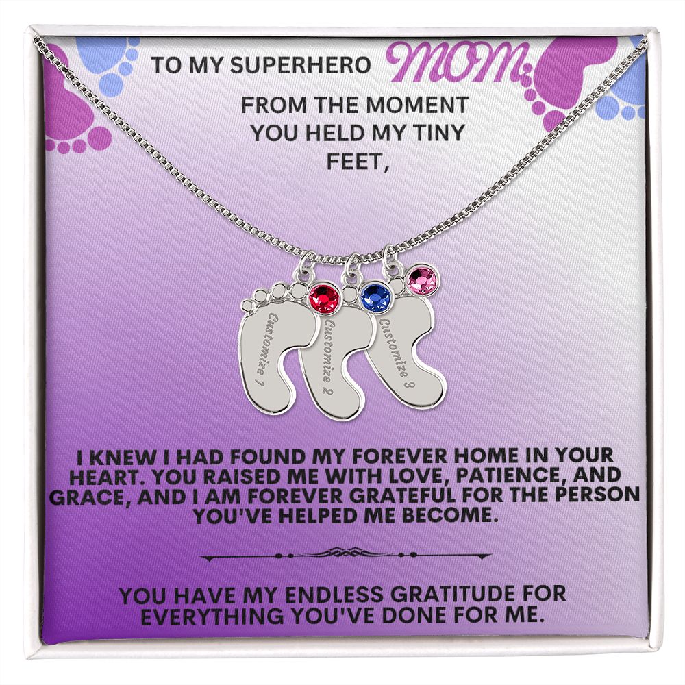 To my mommy, thank you.