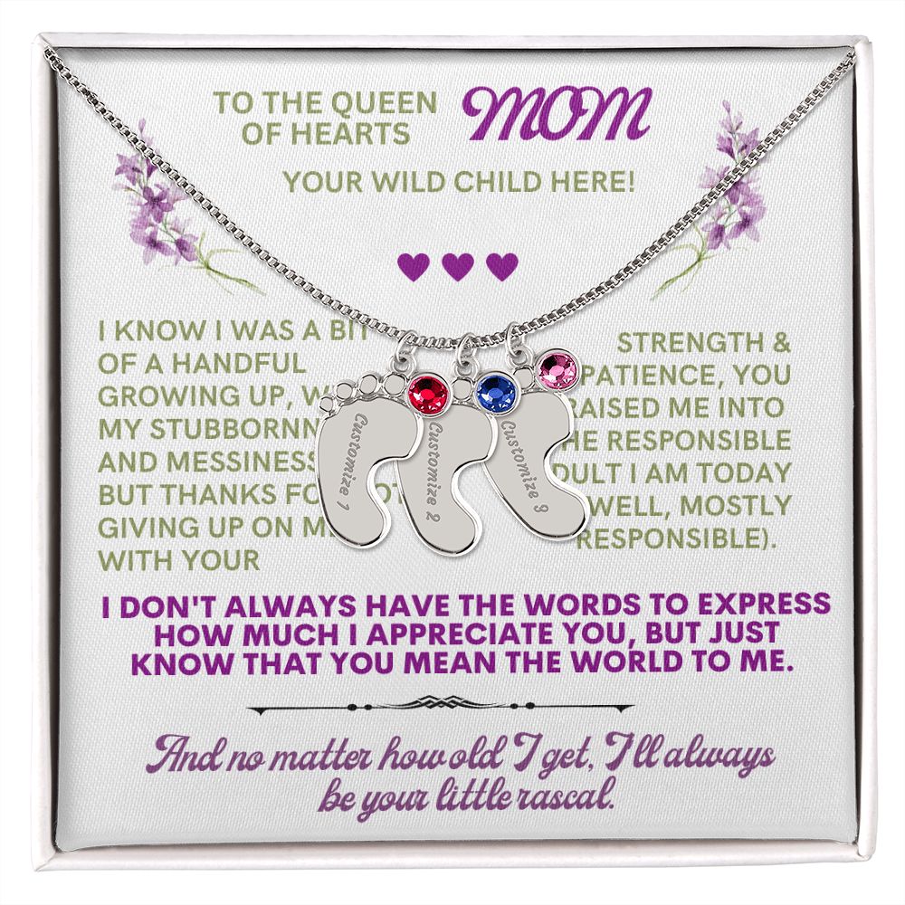 To my mom to thank her for everything.