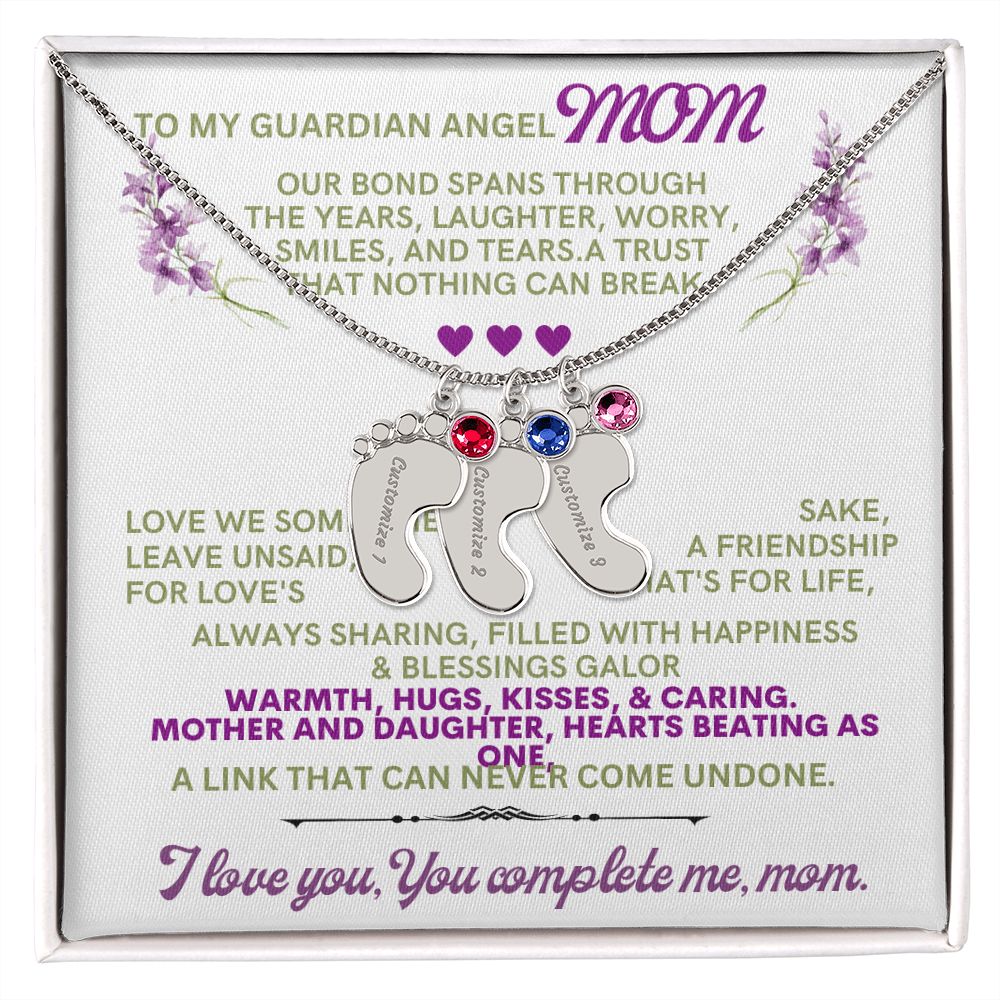 To my mom to thank her for everything.