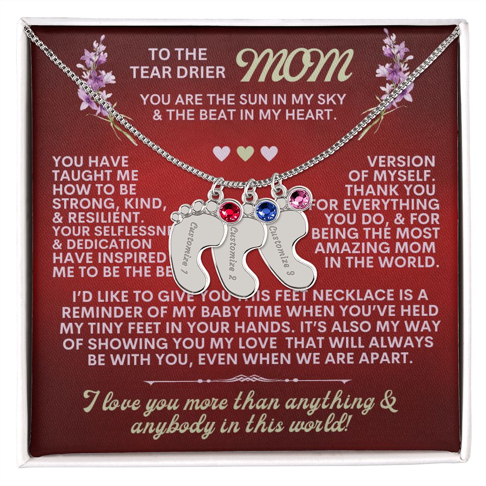 Mom, I love you more than anything &  anybody in this world!