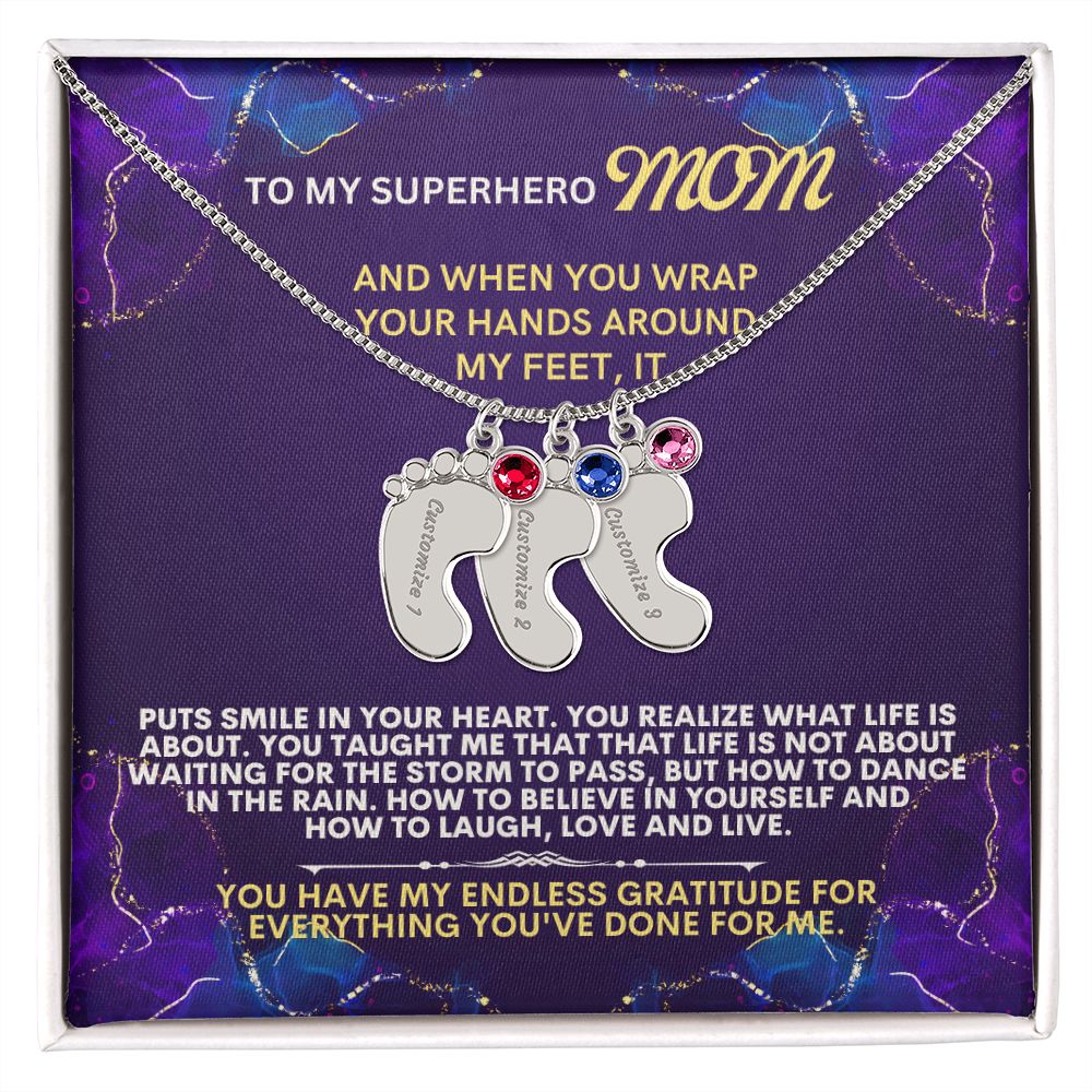 To my mommy, thank you.