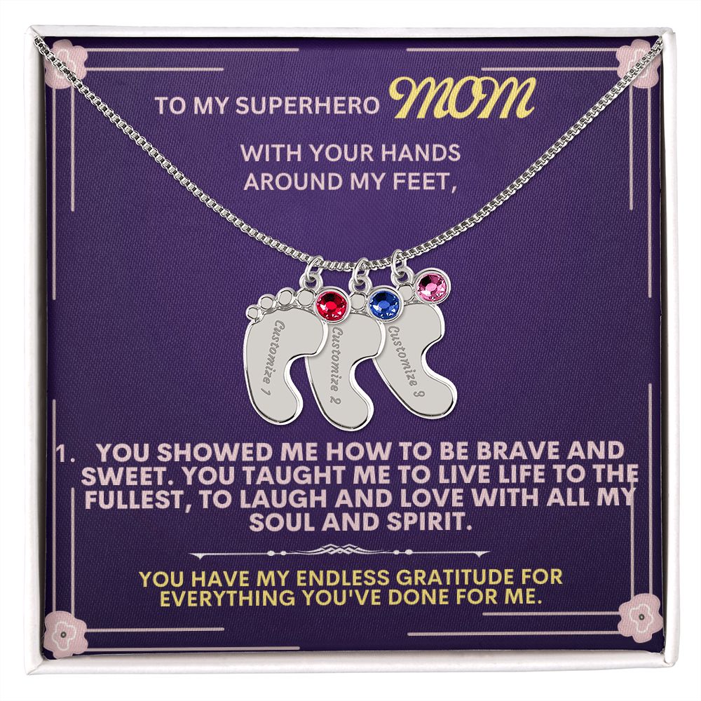 To my mommy, thank you.