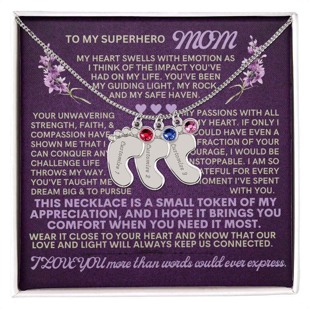 To my mom to thank her for everything.