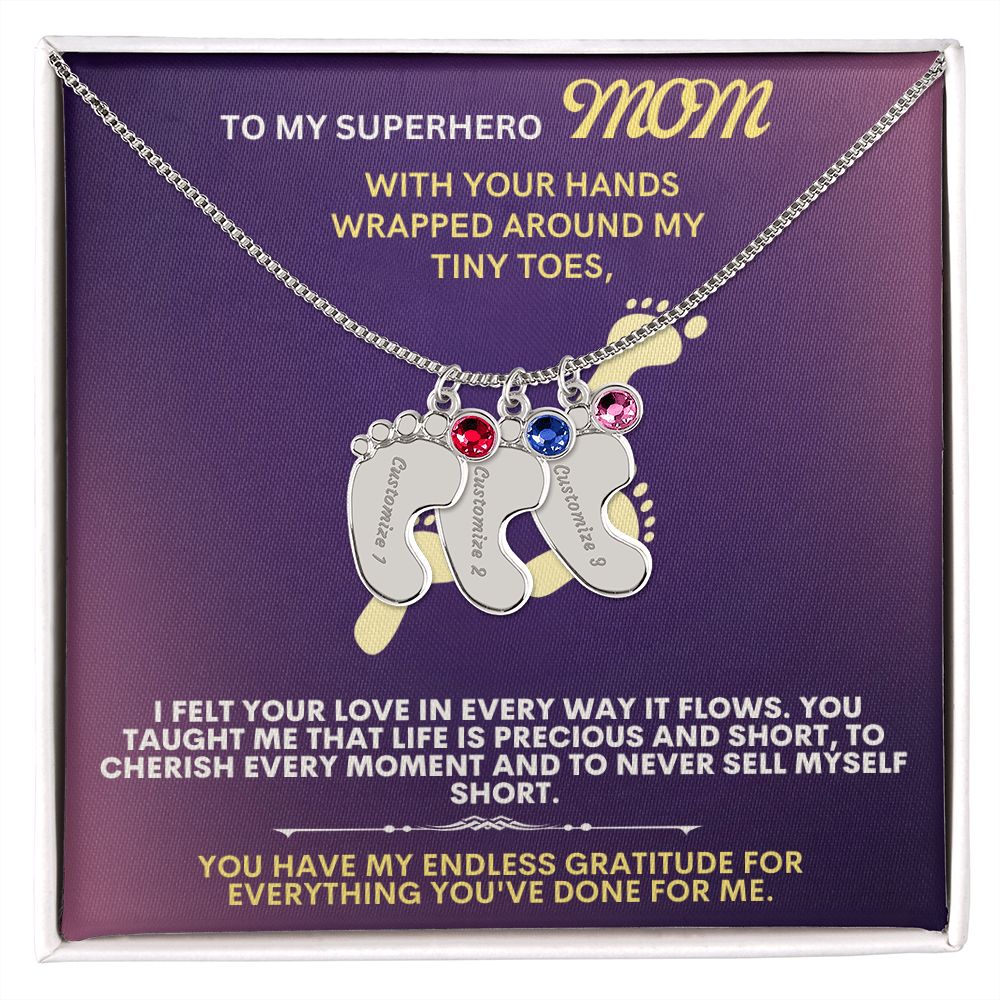 To my mom, thank you.