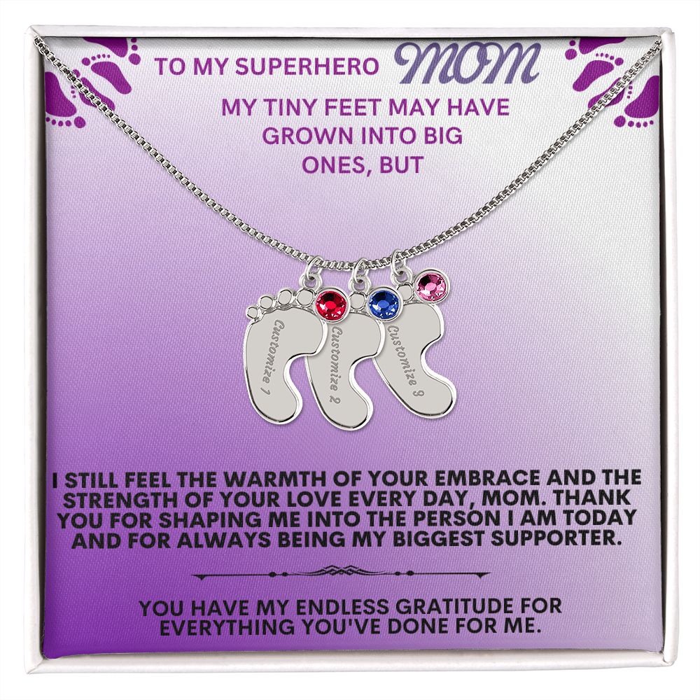 To my mommy, thank you.