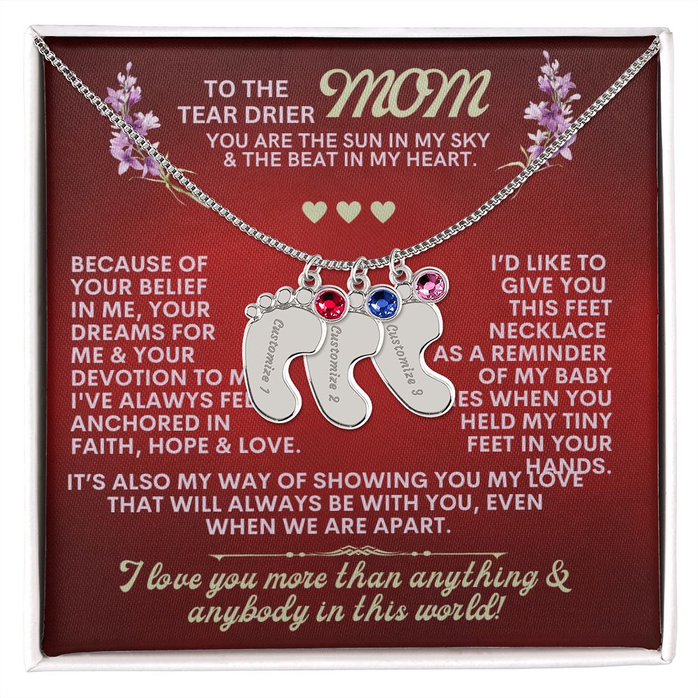 Mom, I love you more than anything &  anybody in this world!