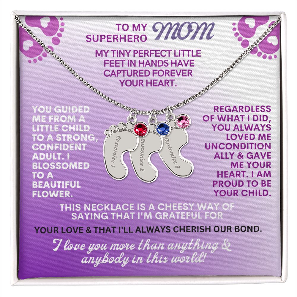 Mom, I love you more than anything &  anybody in this world!