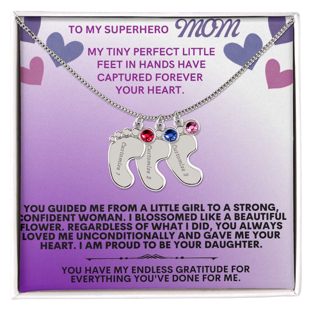 To my mommy, thank you.