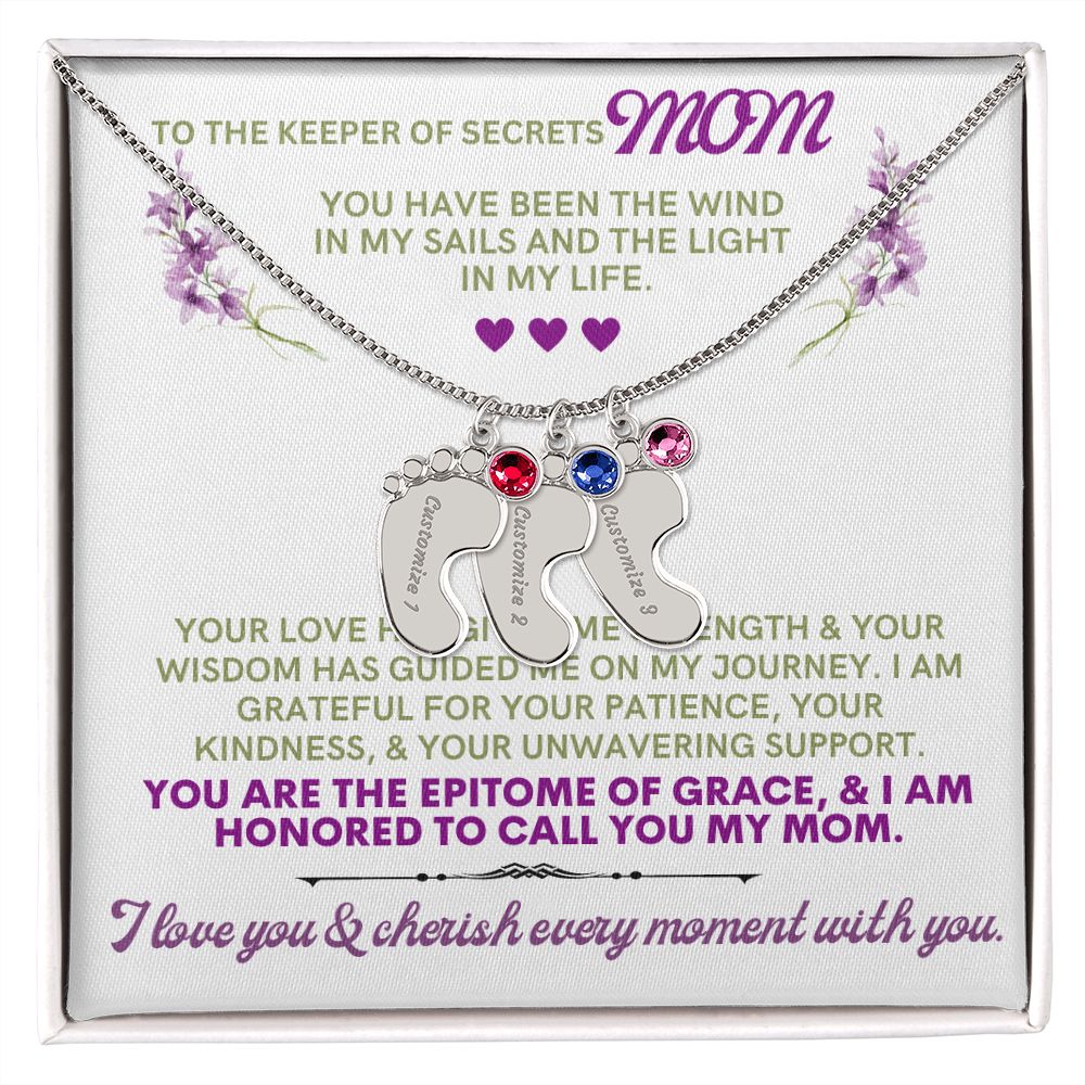 To my mom to thank her for everything.