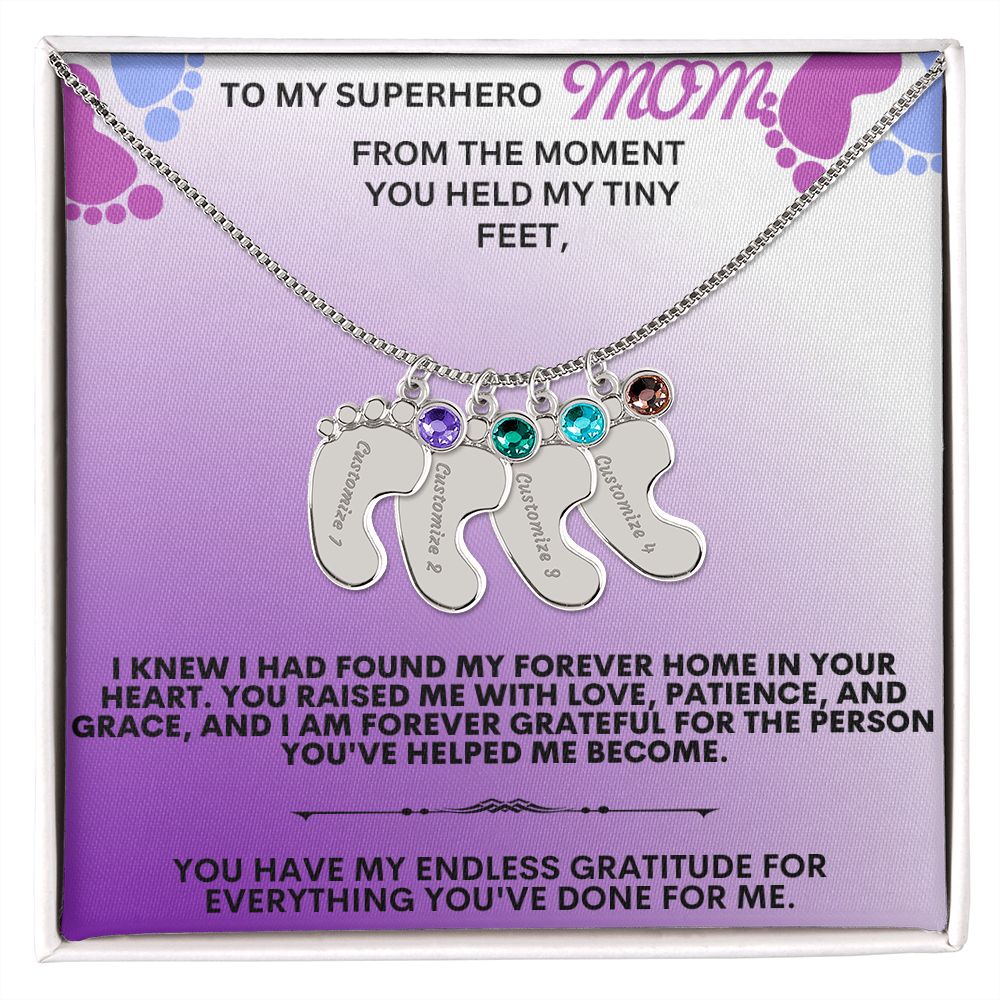 To my mommy, thank you.