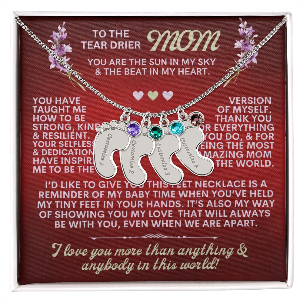 Mom, I love you more than anything &  anybody in this world!