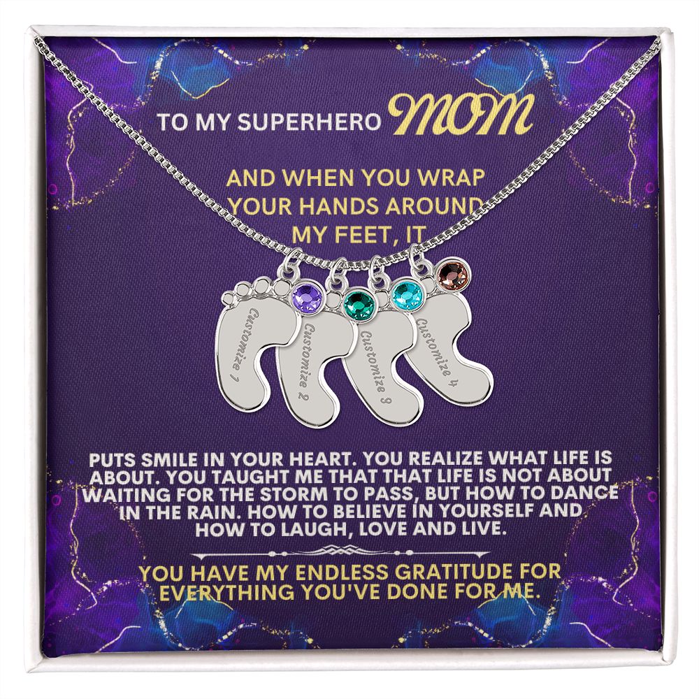 To my mommy, thank you.