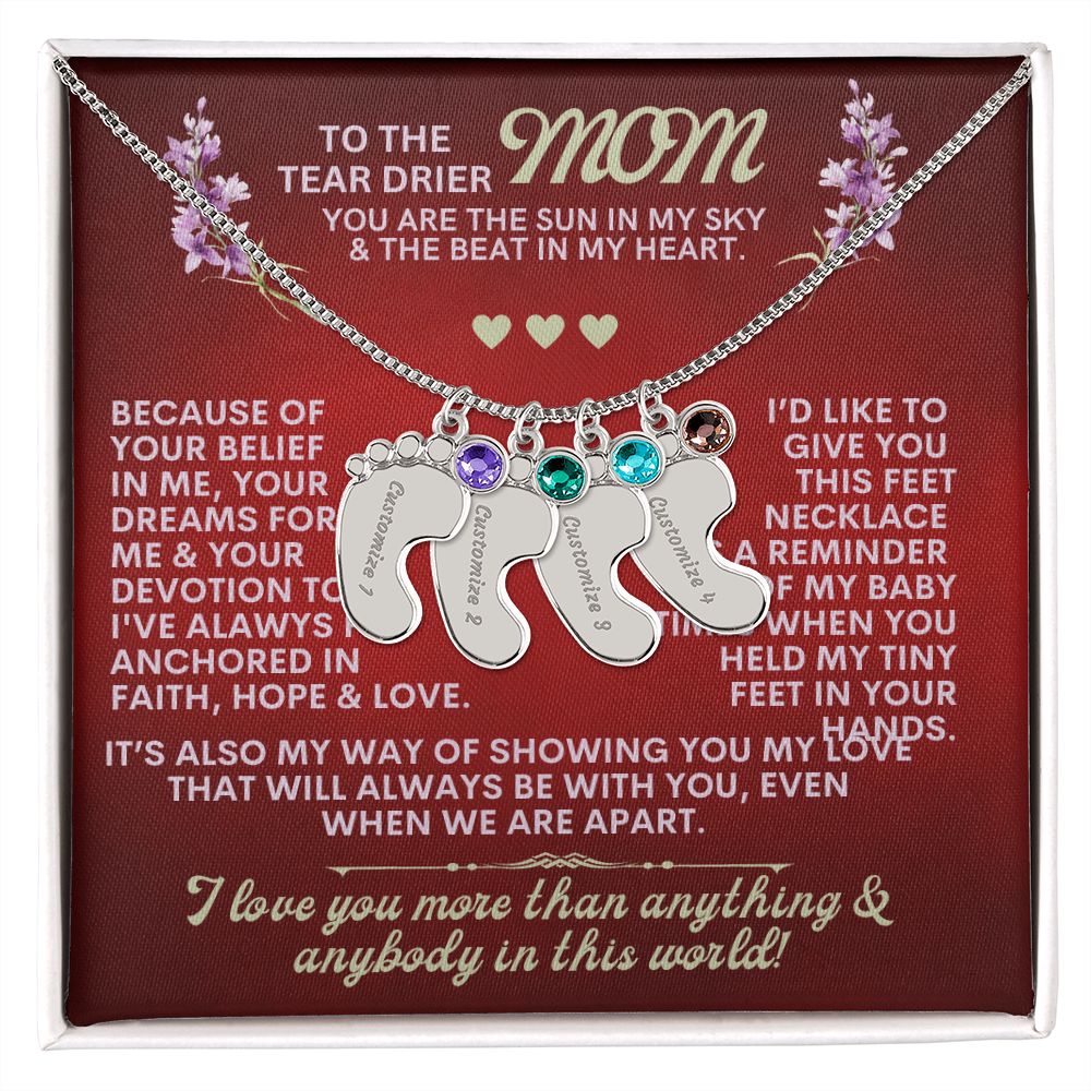 Mom, I love you more than anything &  anybody in this world!