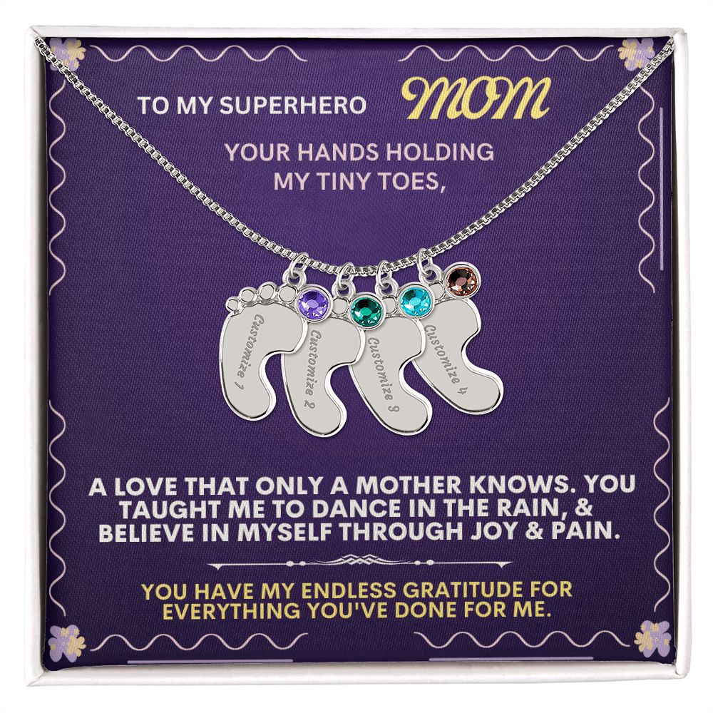 To my mommy, thank you.