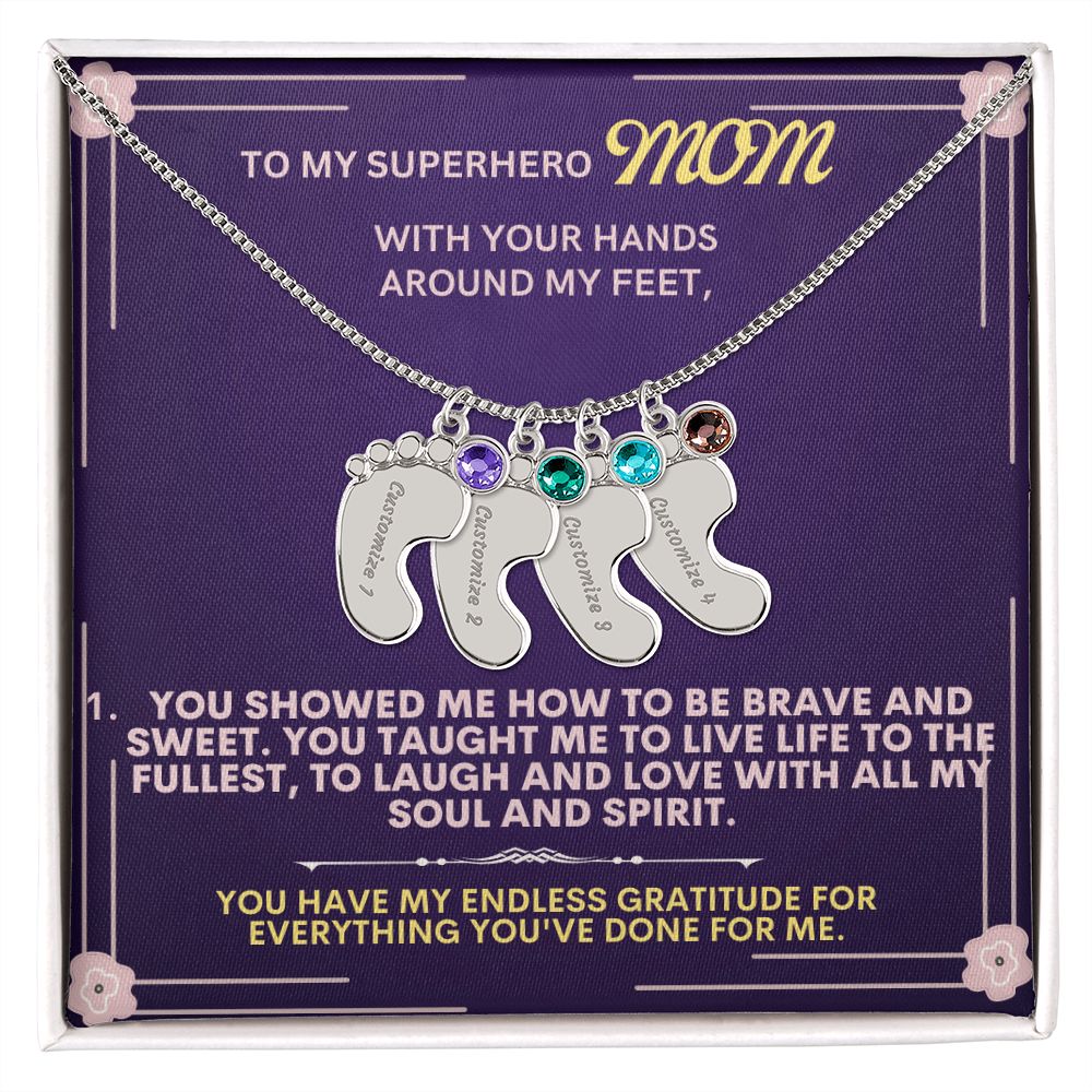 To my mommy, thank you.