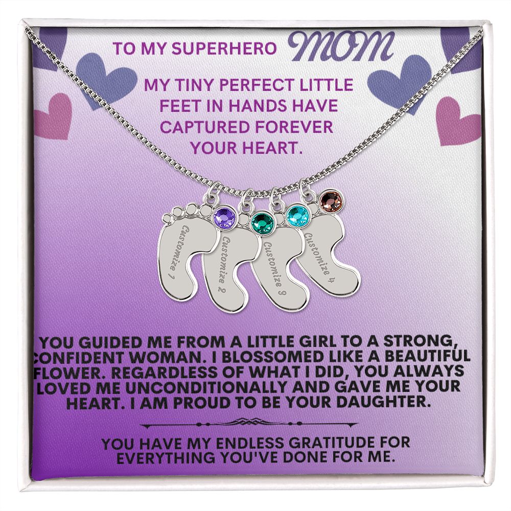 To my mommy, thank you.