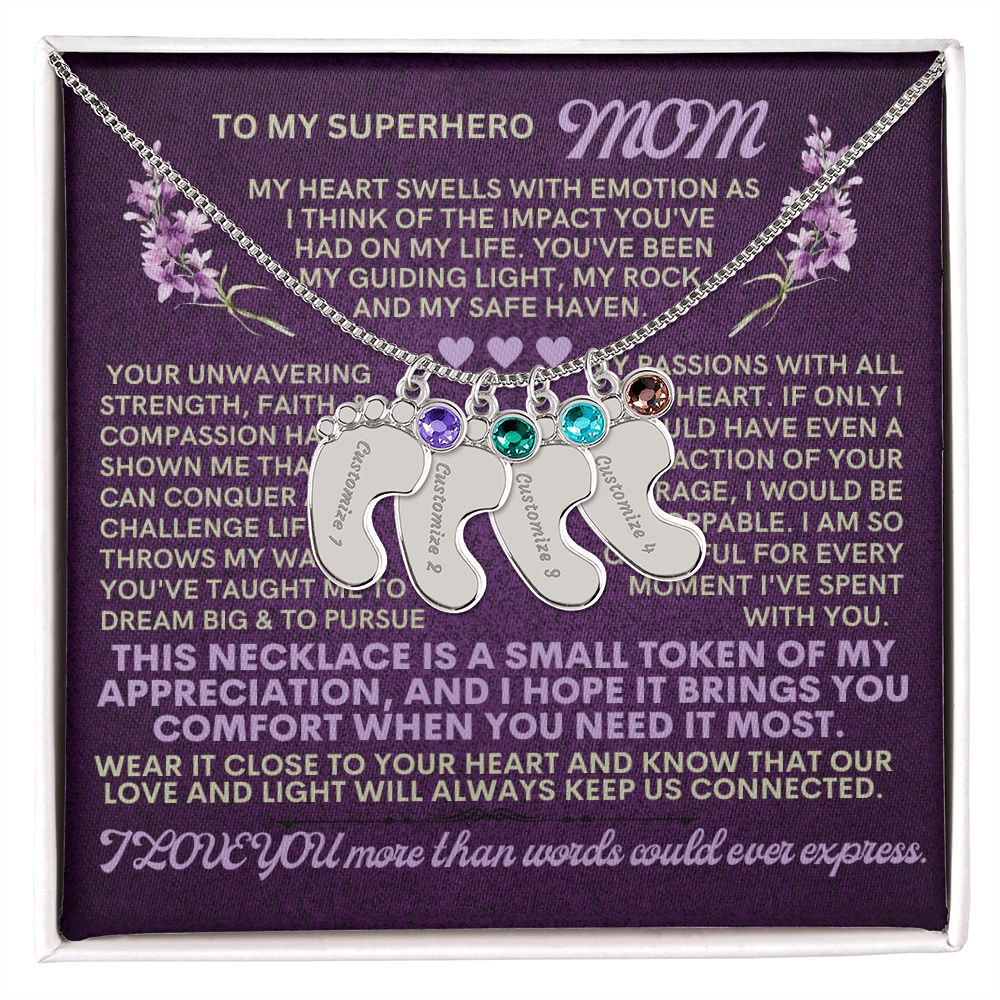 To my mom to thank her for everything.