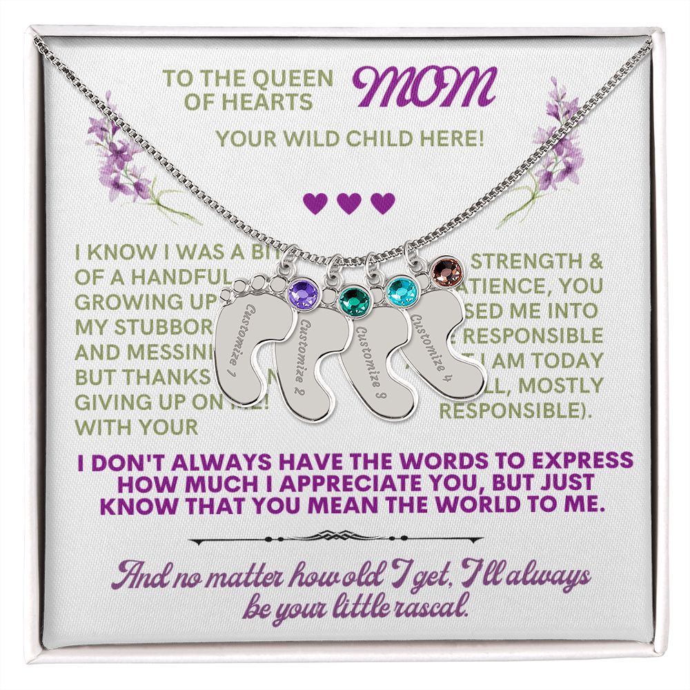 To my mom to thank her for everything.