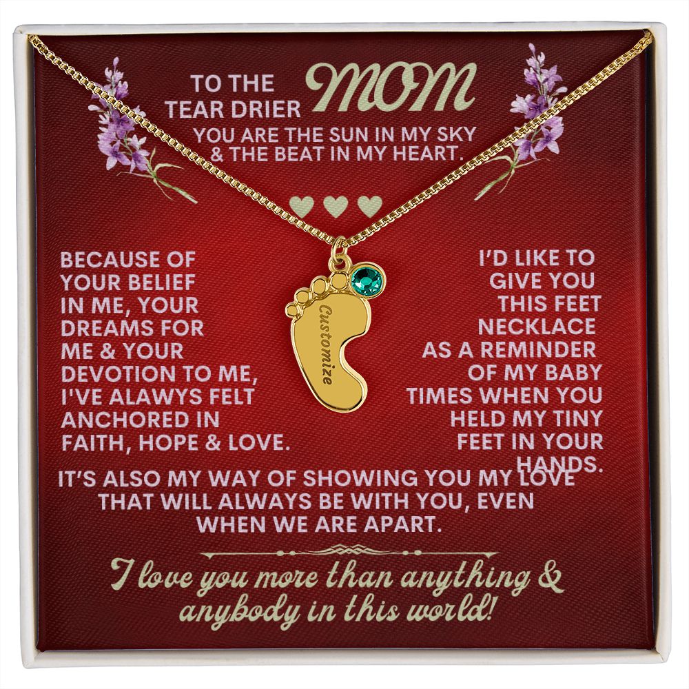 Mom, I love you more than anything &  anybody in this world!