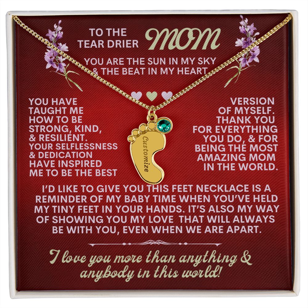 Mom, I love you more than anything &  anybody in this world!