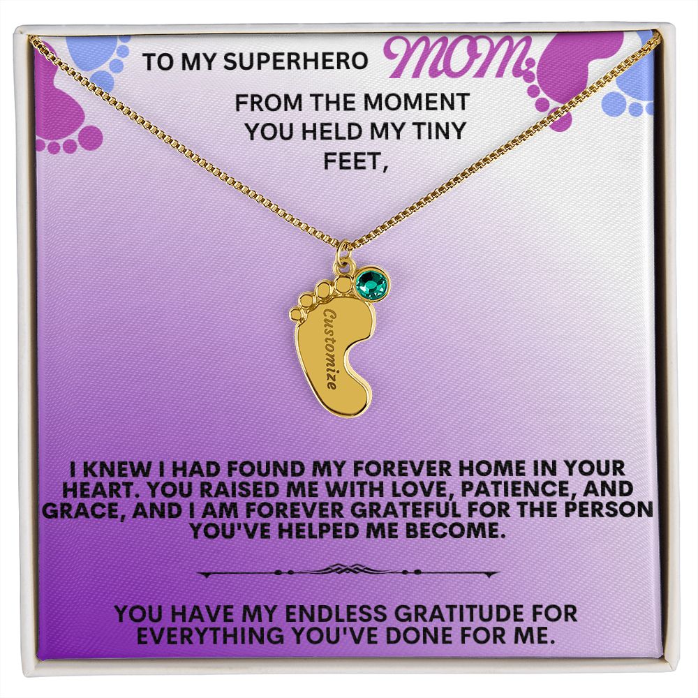 To my mommy, thank you.