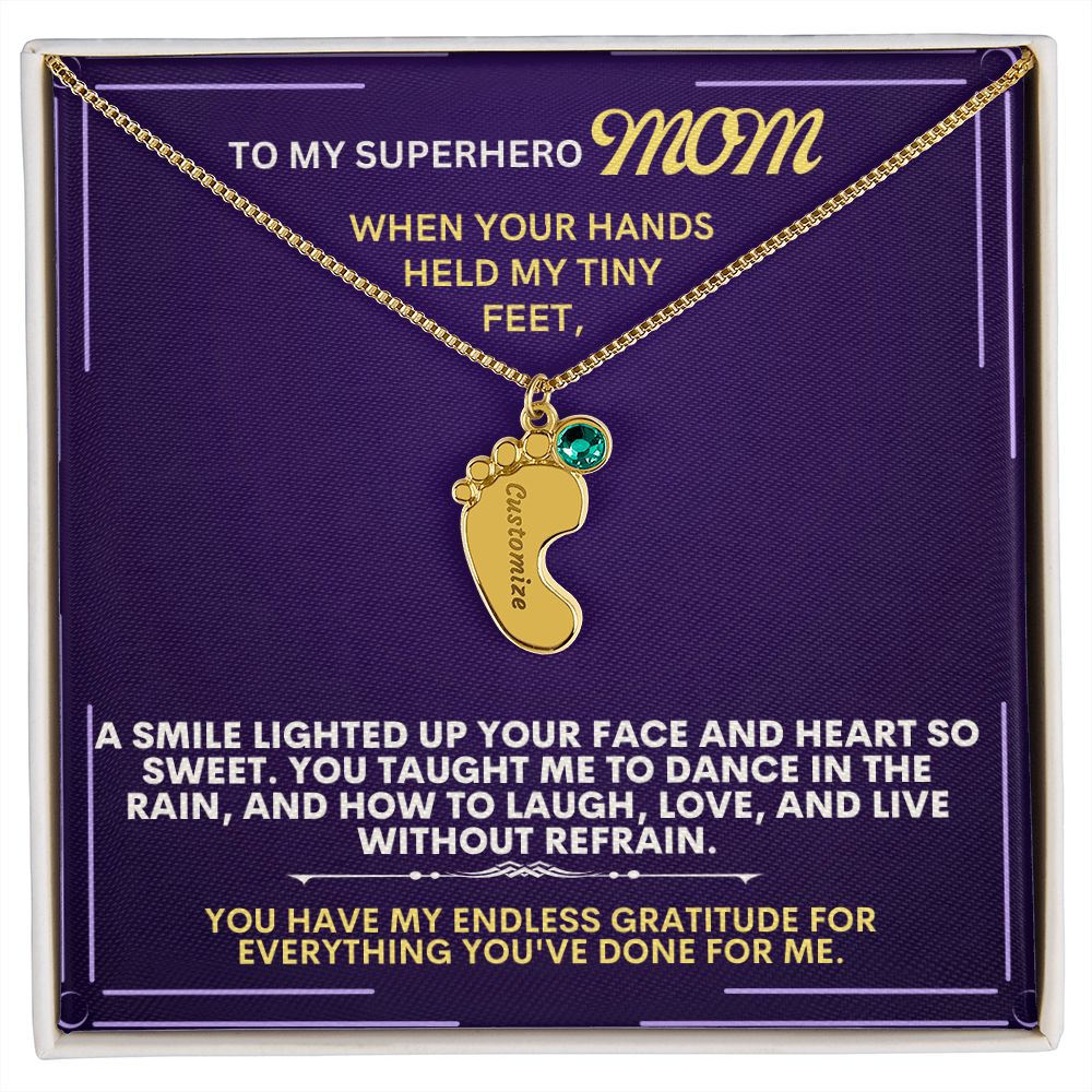 To my mommy, thank you.