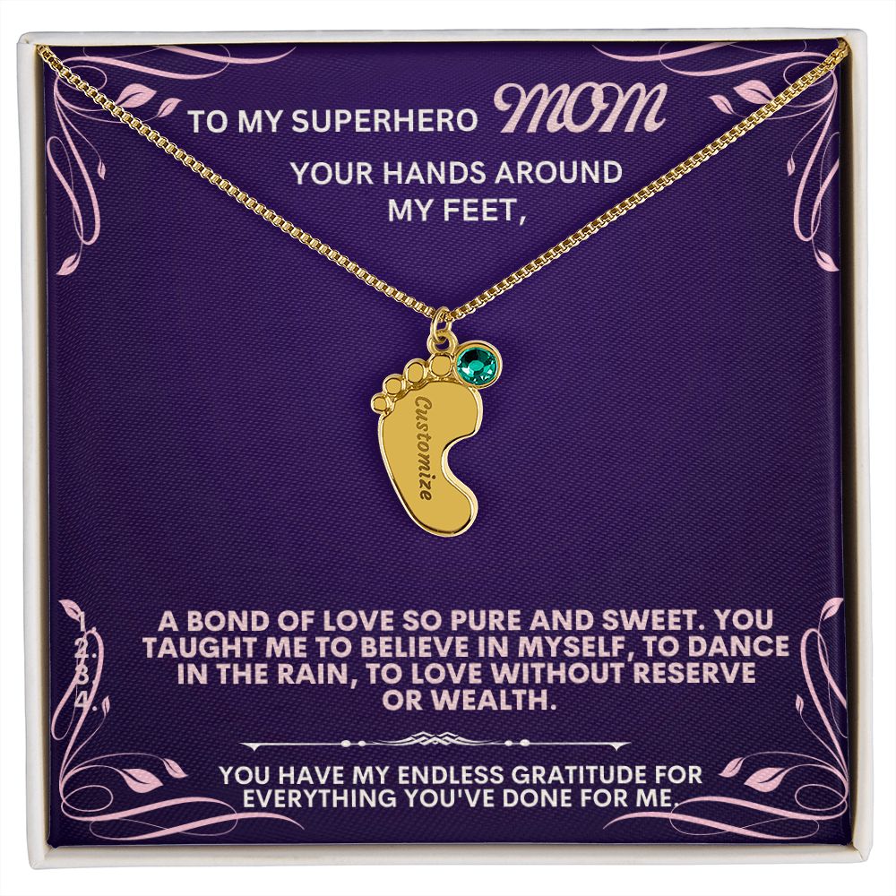 To my mommy, thank you.