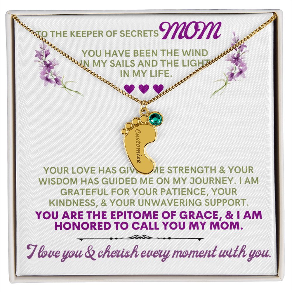 To my mom to thank her for everything.