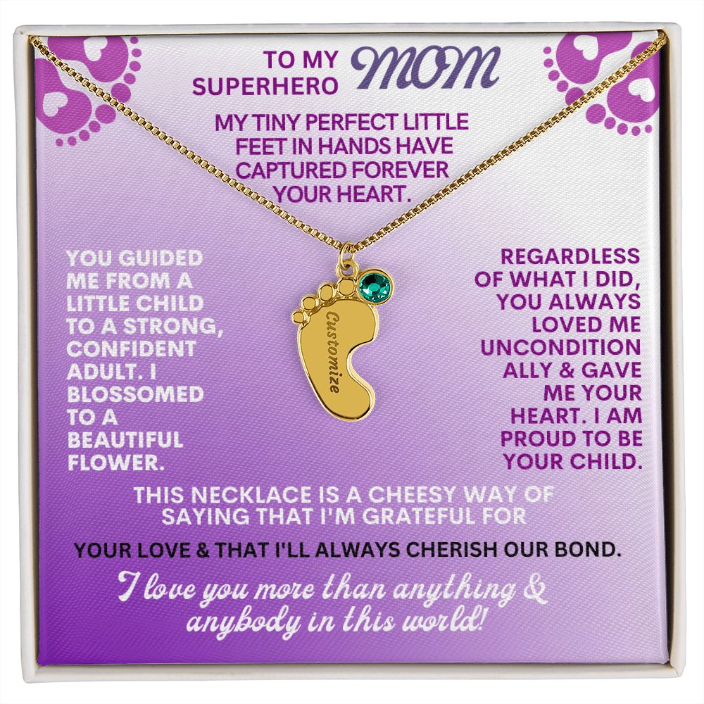 Mom, I love you more than anything &  anybody in this world!