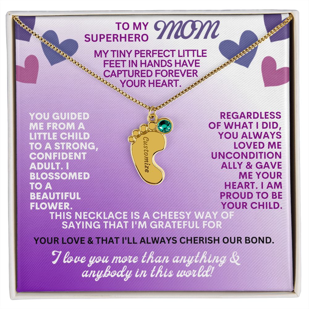 Mom, I love you more than anything &  anybody in this world!