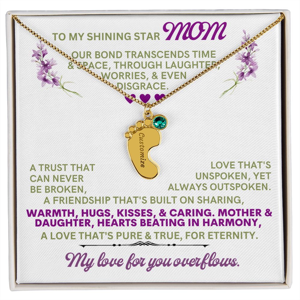 To my mom to thank her for everything.