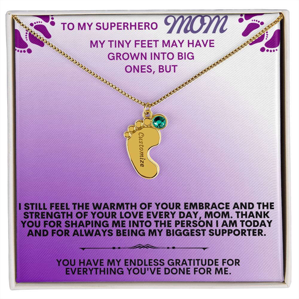 To my mommy, thank you.