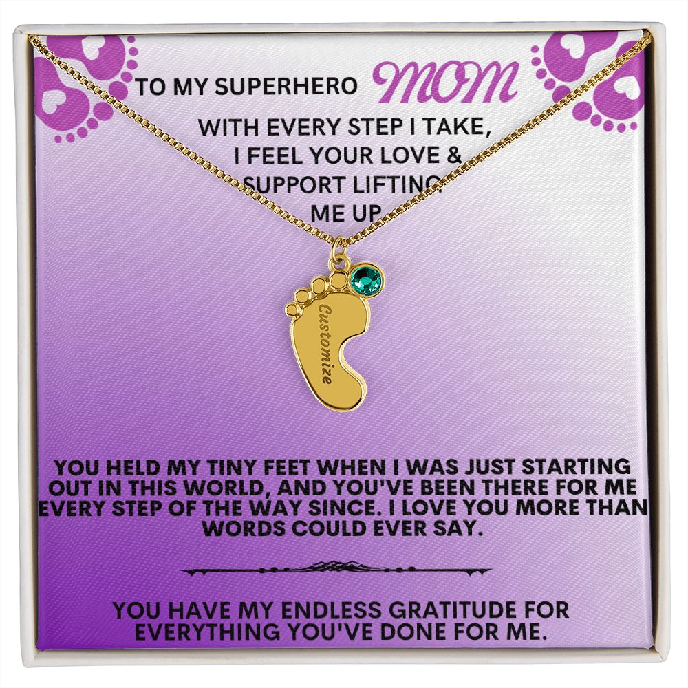 To my mommy, thank you.