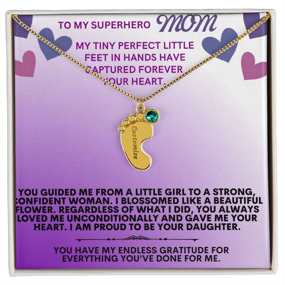 To my mommy, thank you.