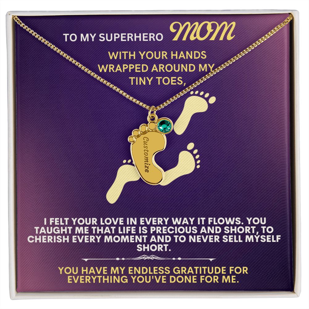 To my mom, thank you.