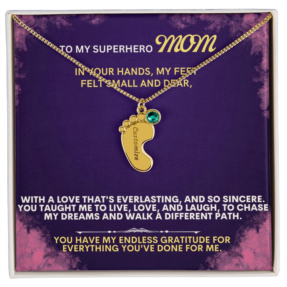 To my mommy, thank you.