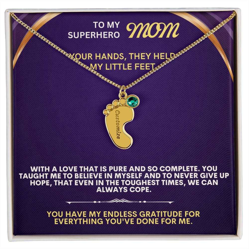 To My Mom, thank you.