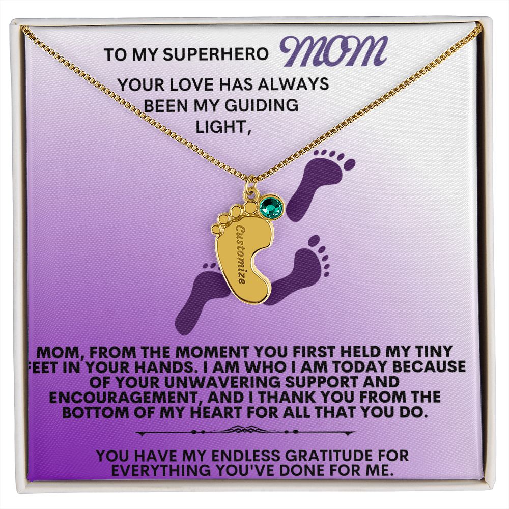 To my mommy, thank you.