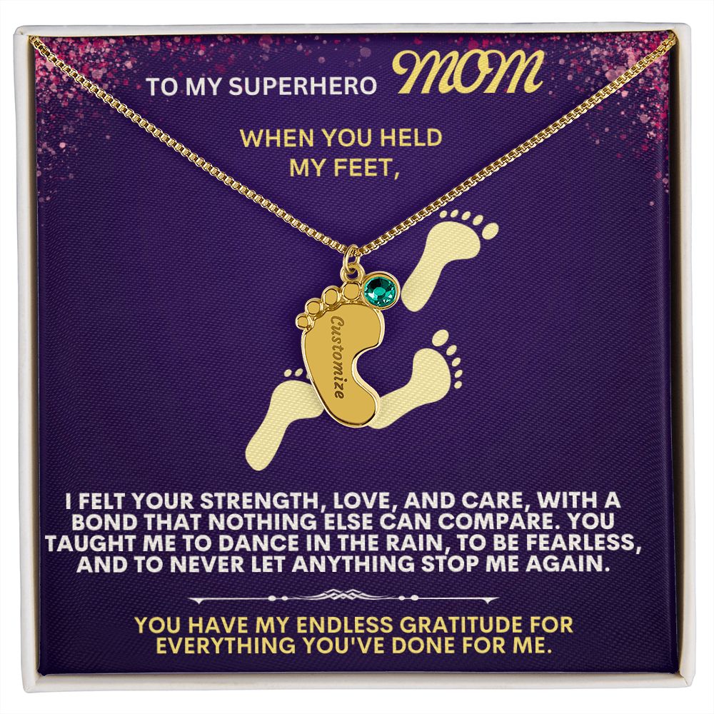 To my mommy, thank you.